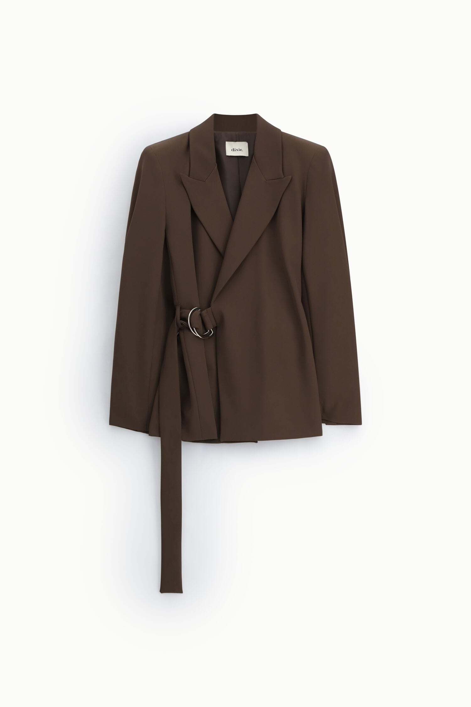 Blazer Con Cintura Ad Anello E Revers Classici Dixie