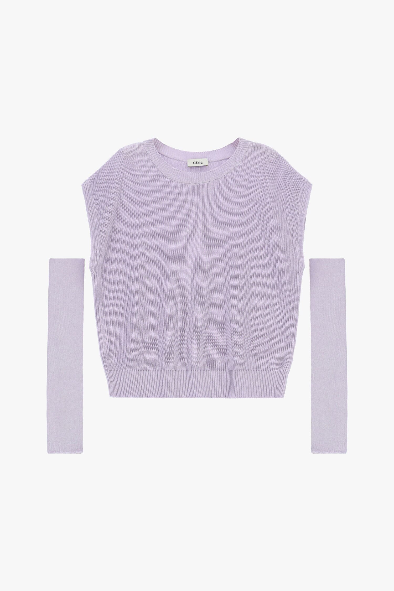 Knitted Top With Detachable Sleeves Dixie