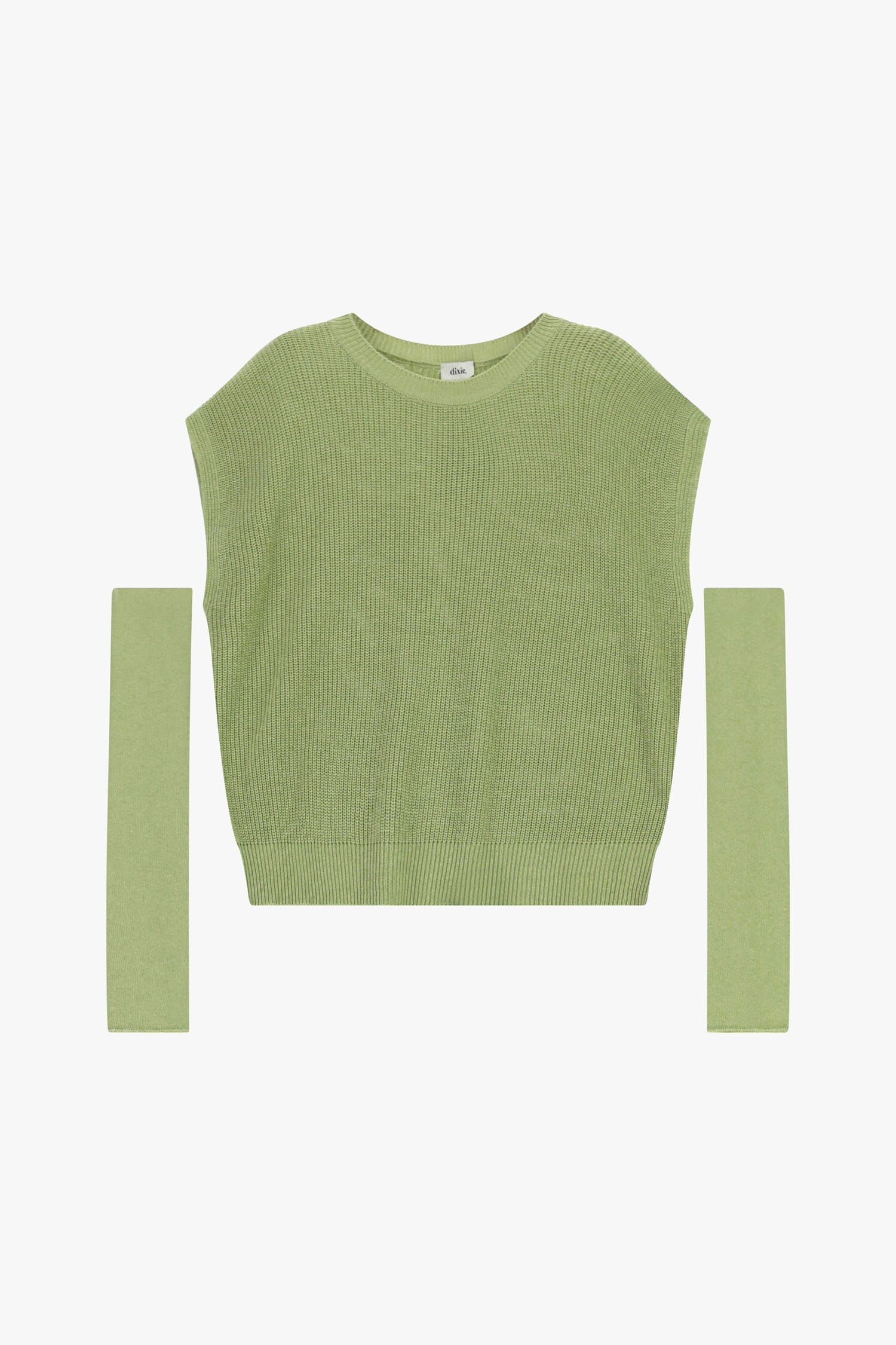 Knitted Top With Detachable Sleeves Dixie