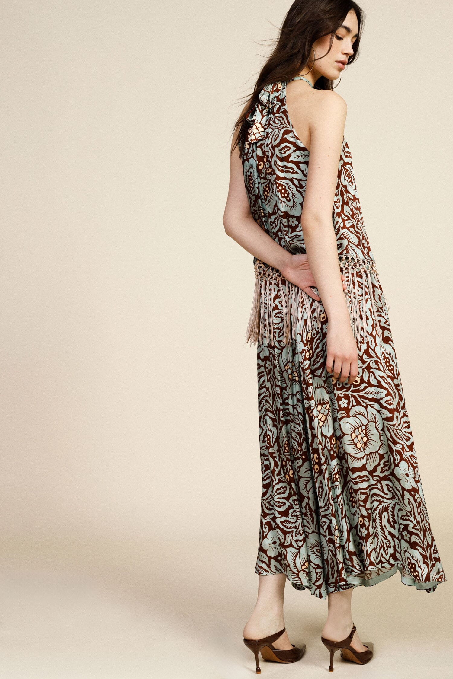 Dixie Wide Floral Fantasy Palace Trousers