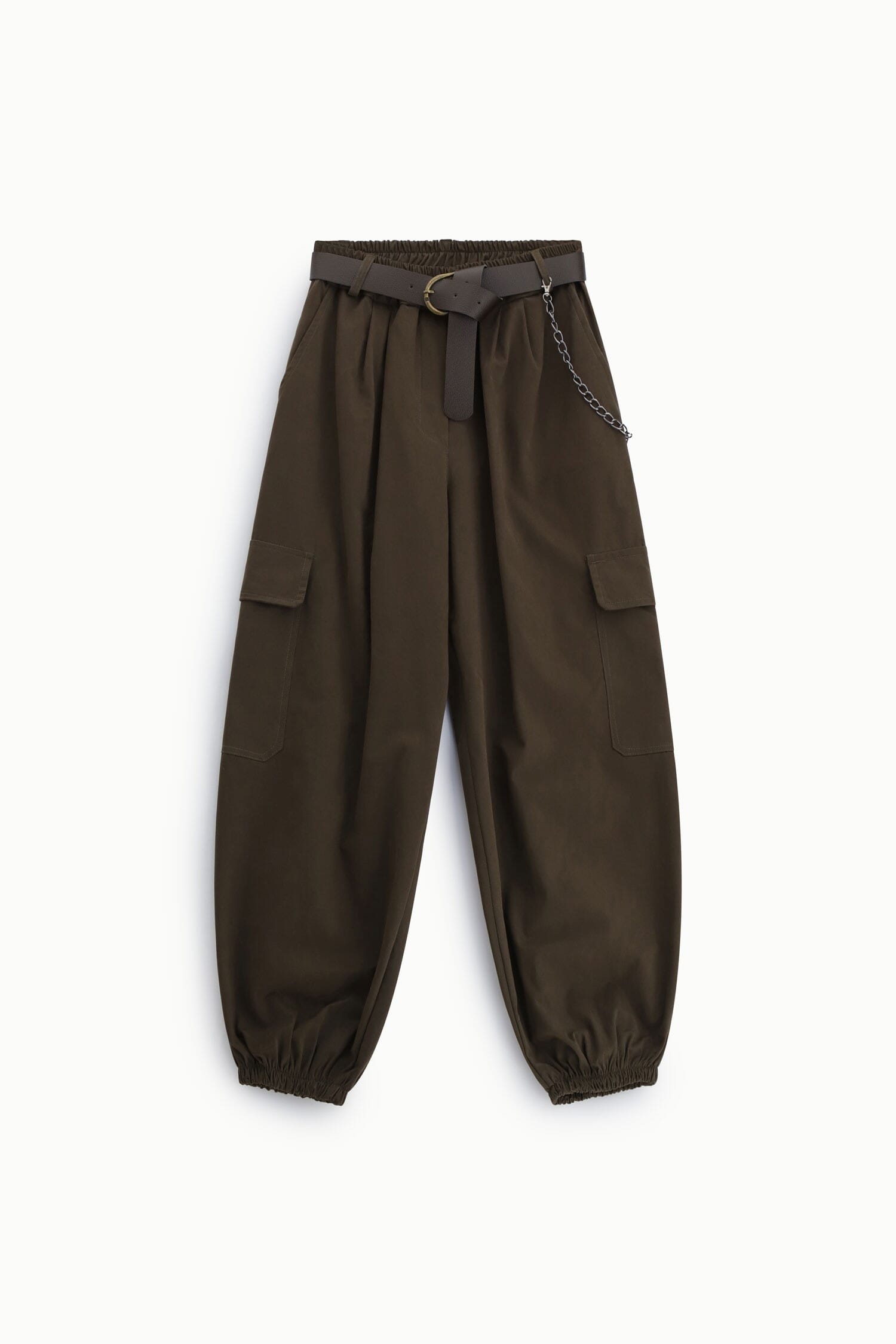 Pantaloni Con Tasche Cargo E Cintura Rimovibile Dixie