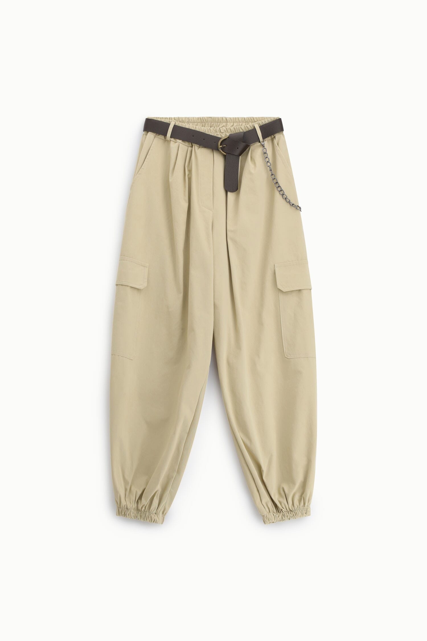 Pantaloni Con Tasche Cargo E Cintura Rimovibile Dixie