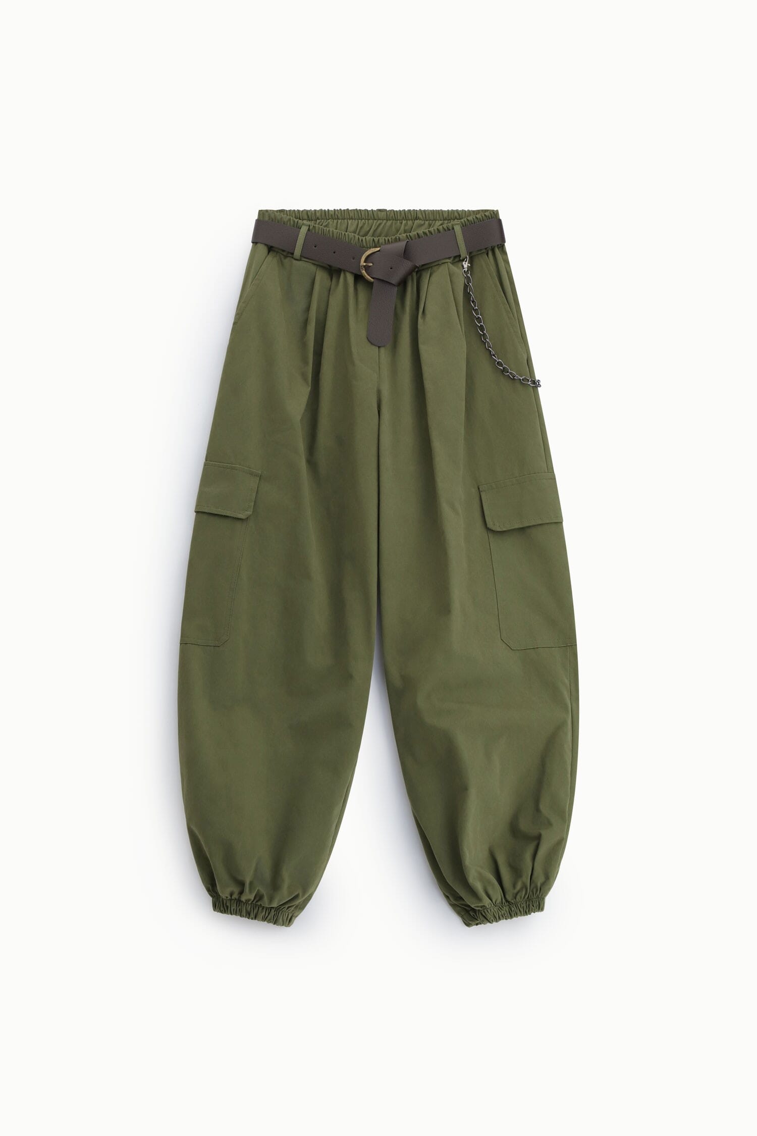 Pantaloni Con Tasche Cargo E Cintura Rimovibile Dixie