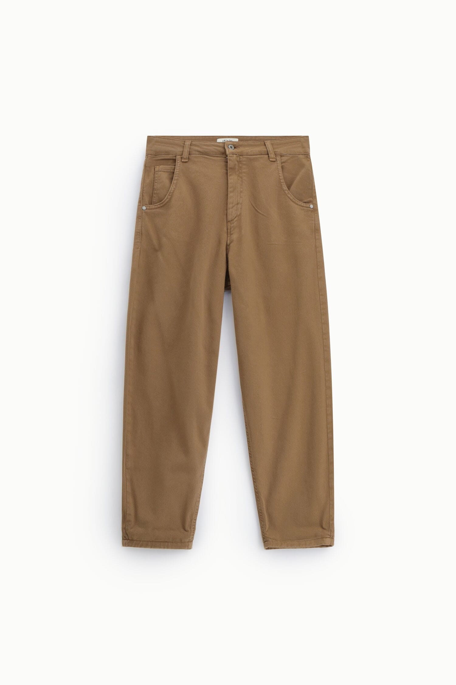 Chino-Fit Trousers With Turn-ups And High Waists Dixie