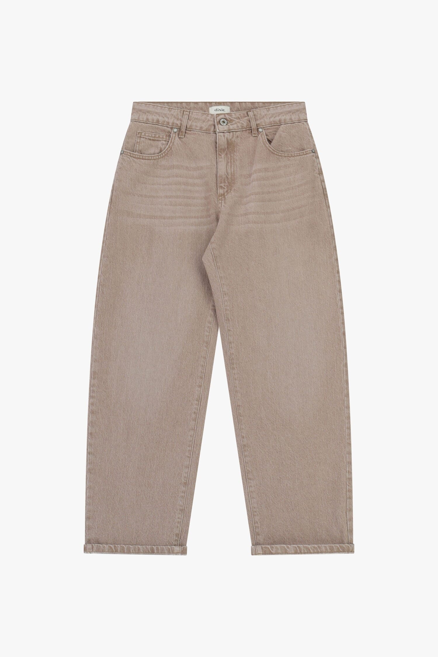 Balloon Fit Jeans With High Waist And Straight Legs Dixie