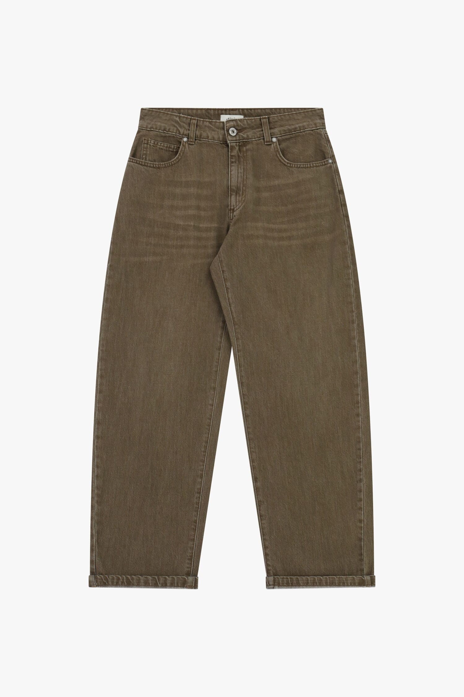 Balloon Fit Jeans With High Waist And Straight Legs Dixie