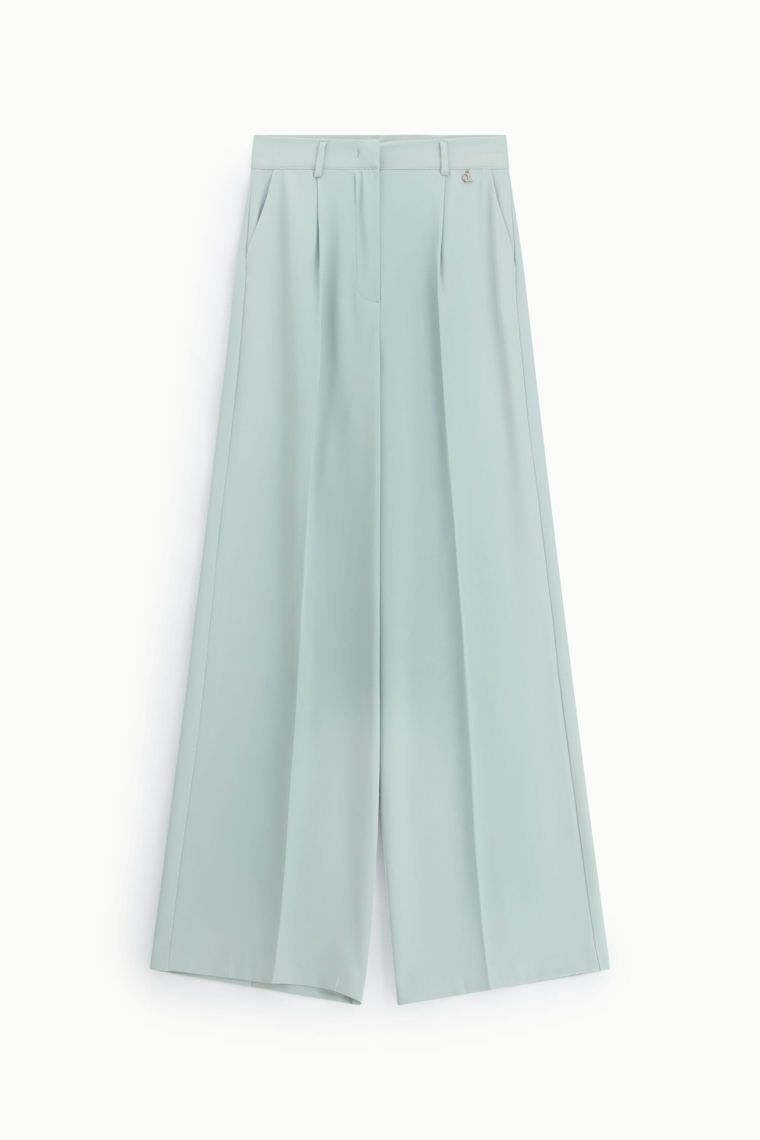 Pantalon taille haute Palace avec fléchettes Dixie