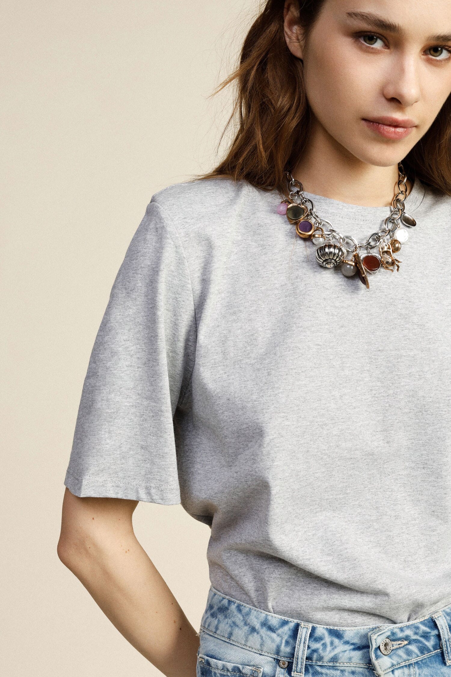 Dixie Short-Sleeved Regular Fit Crew Neck T-Shirt