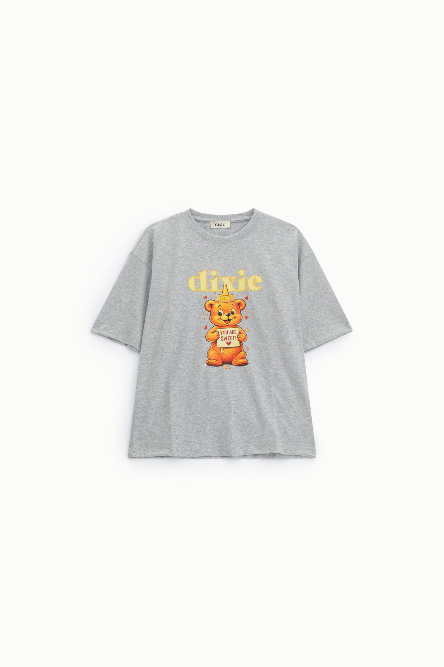 T-Shirt Bears Print Regular Fit Crew Neck Dixie