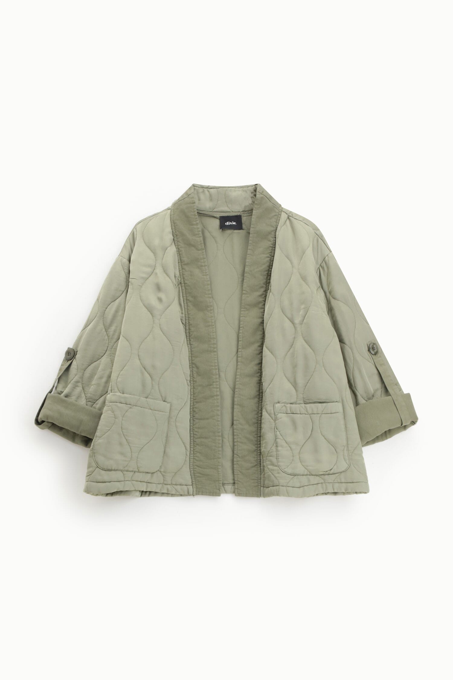 Dixie Large Fit Quilted Jacket With Patch Pockets