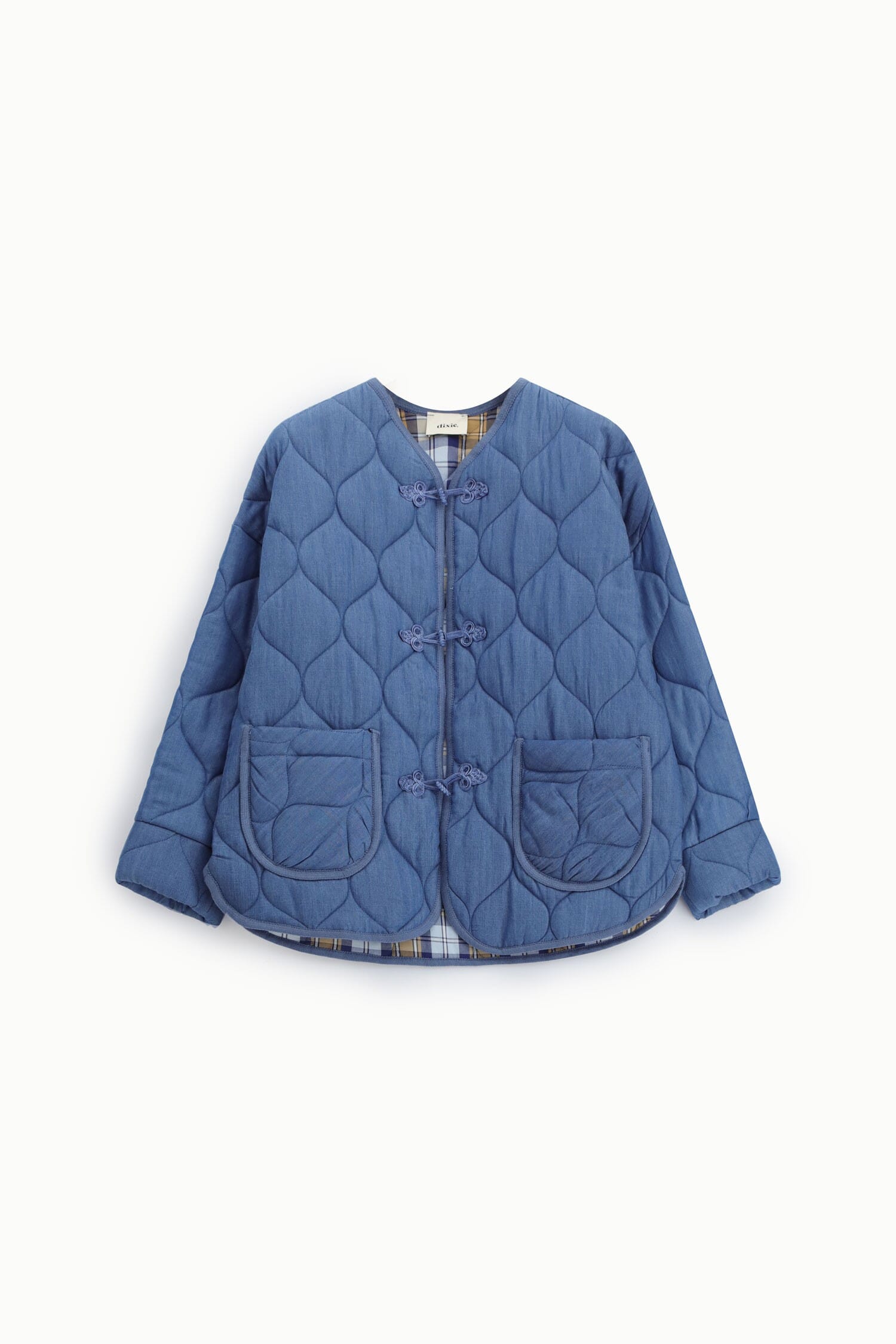 Quilted Jacket With Patch Pockets And Dixie Toggles