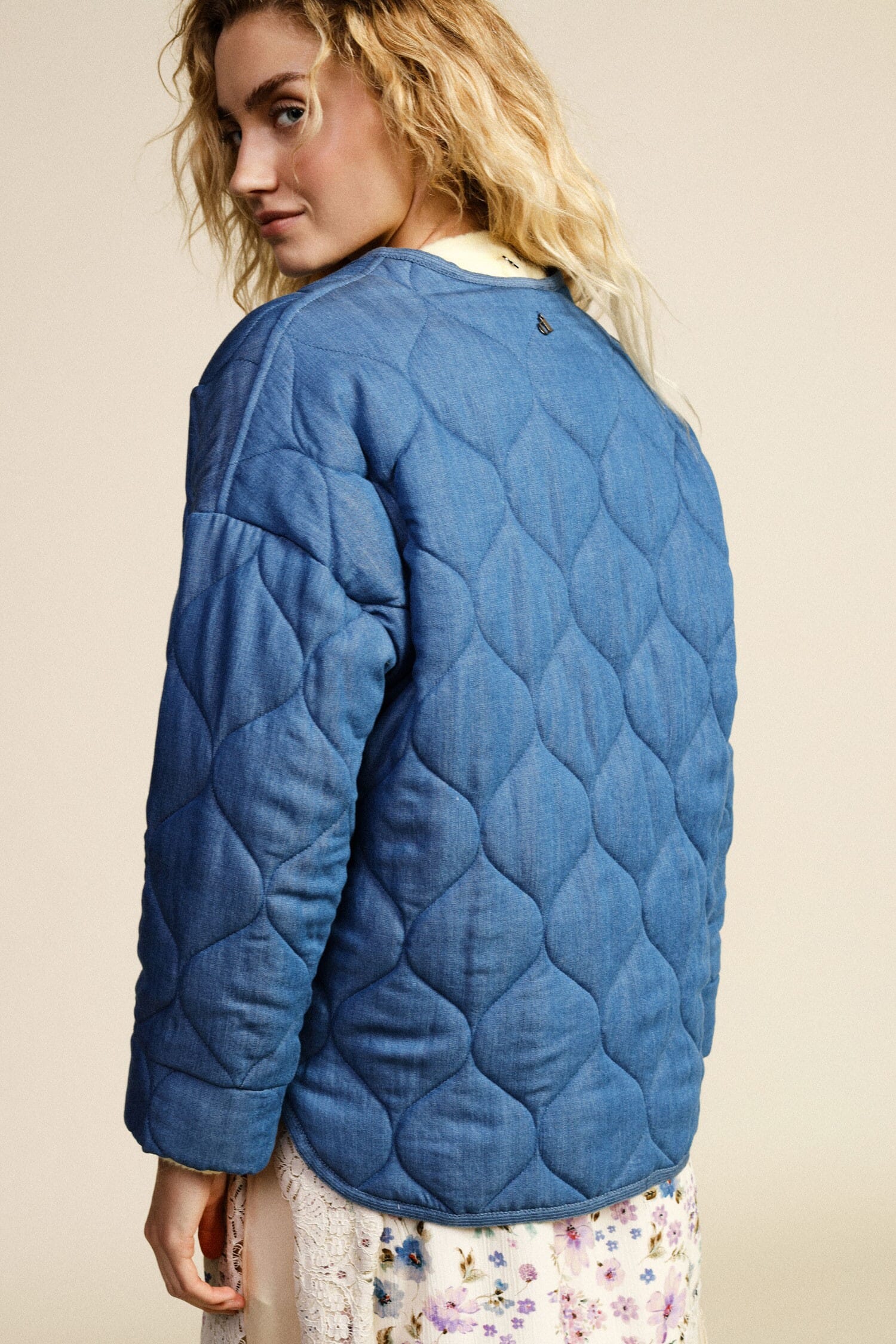 Quilted Jacket With Patch Pockets And Dixie Toggles
