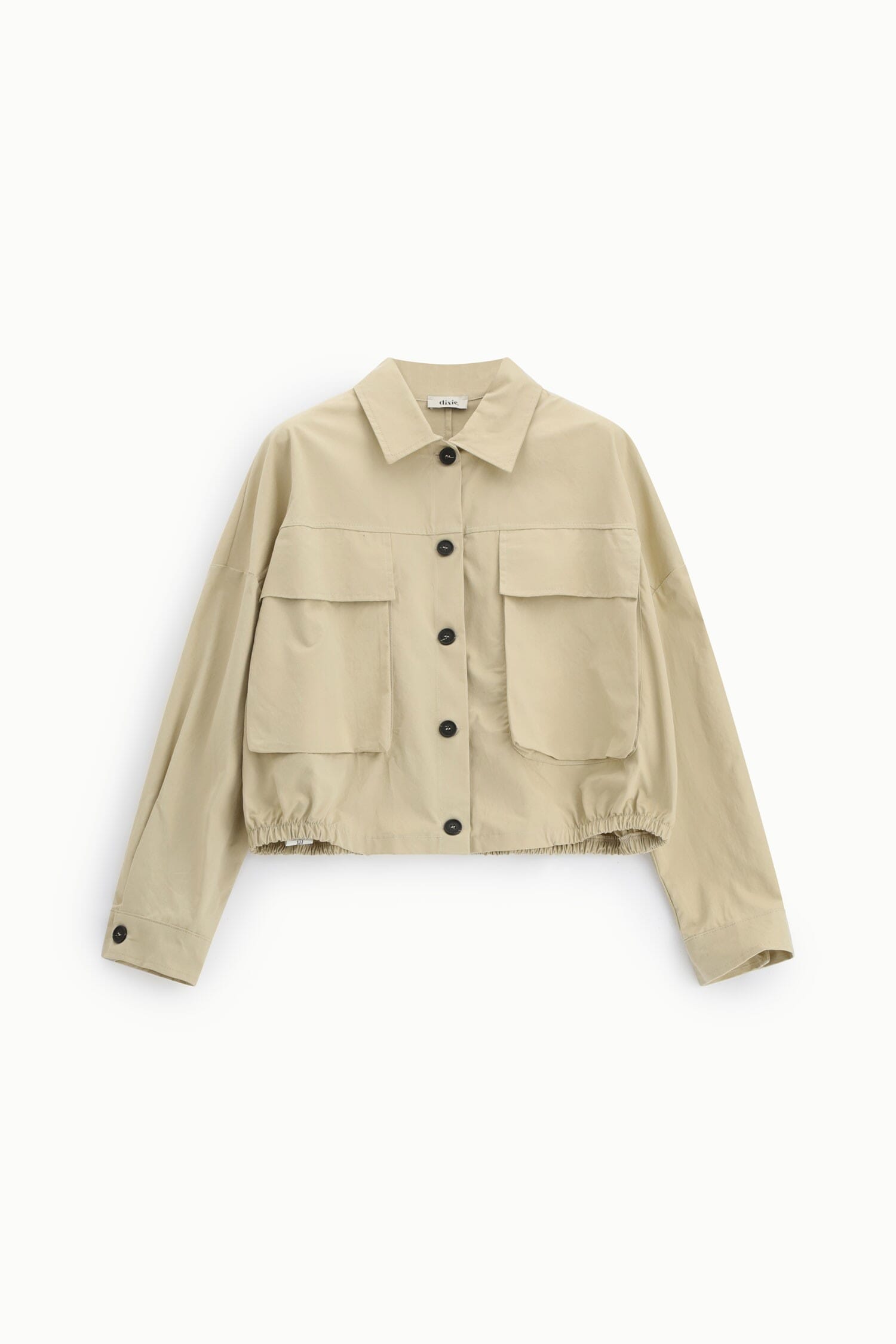 Short Shirt Jacket With Front Pockets Dixie