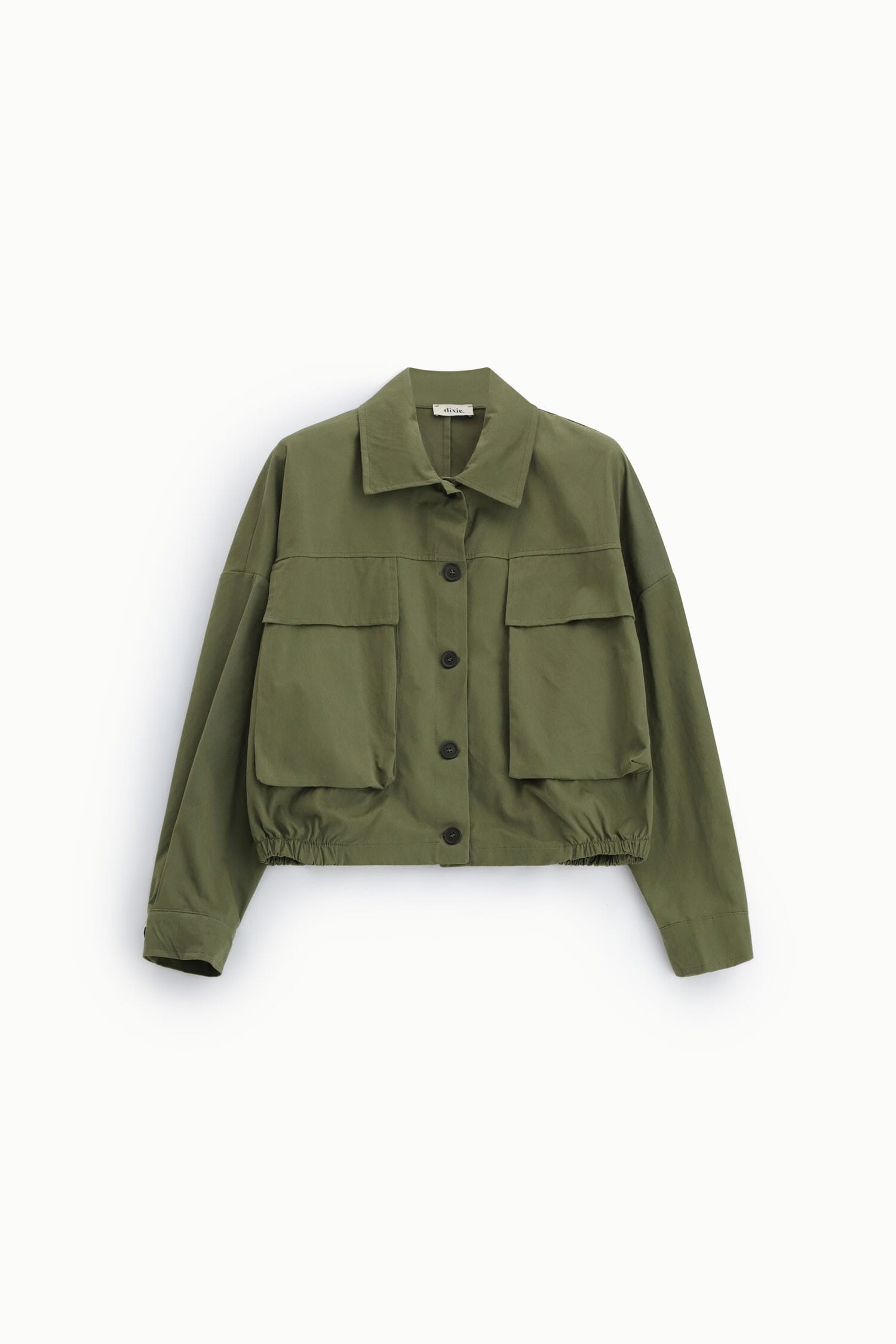 Short Shirt Jacket With Front Pockets Dixie