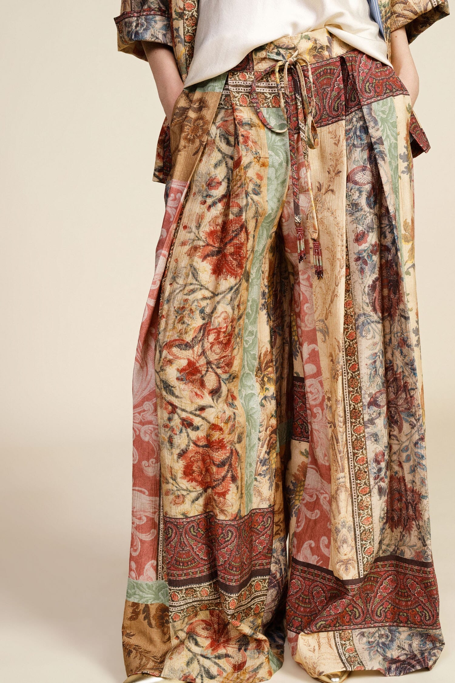 Dixie Patterned Palace Trousers