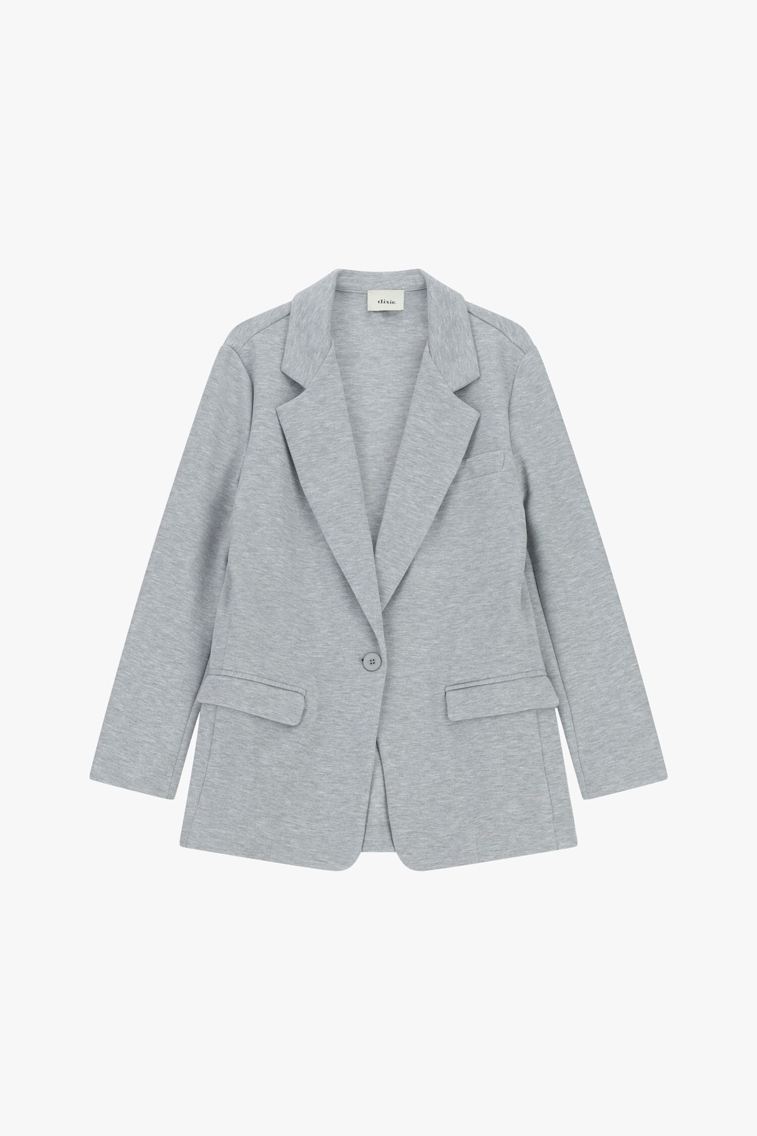 Dixie One-breasted Blazer With Flap Pockets