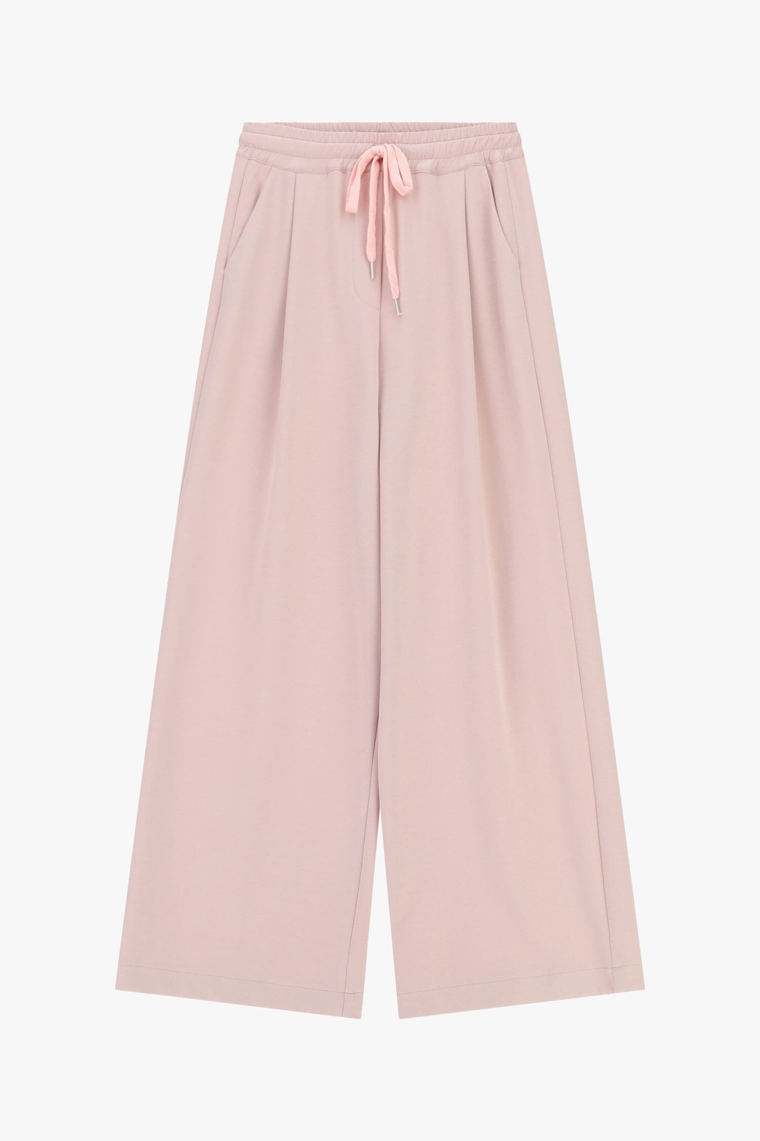 Cropped Palace Trousers With Elasticated Waistband Dixie