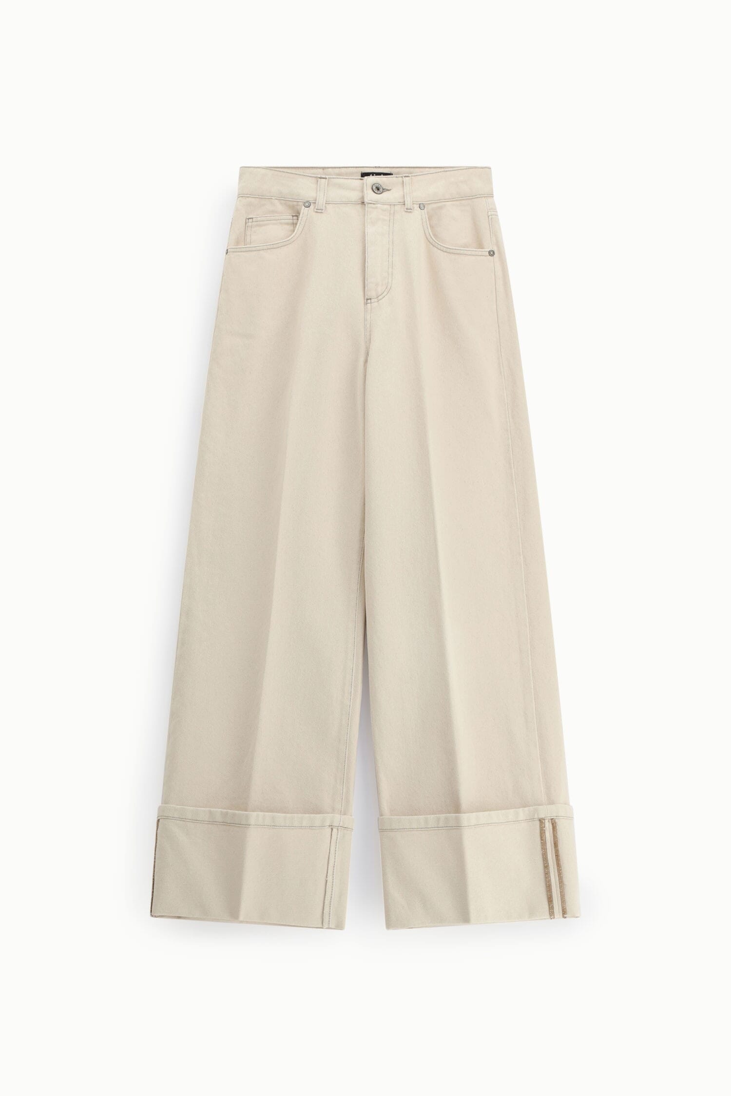 Palace Trousers With Wide Turn-ups And Dixie Pockets