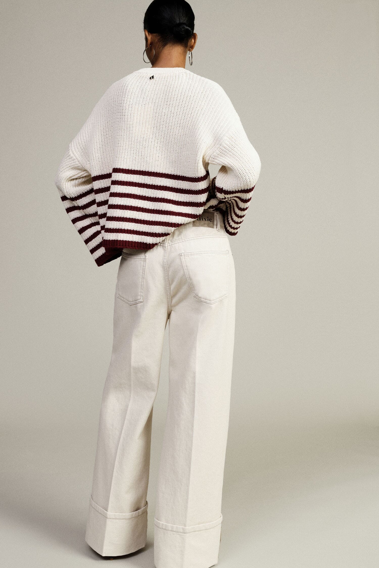 Palace Trousers With Wide Turn-ups And Dixie Pockets