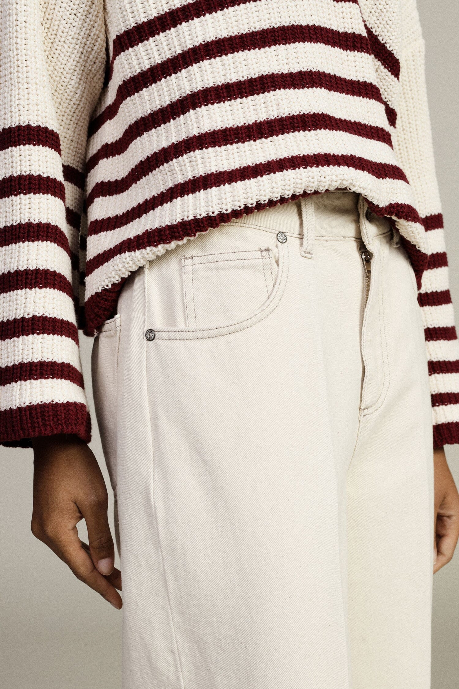 Palace Trousers With Wide Turn-ups And Dixie Pockets