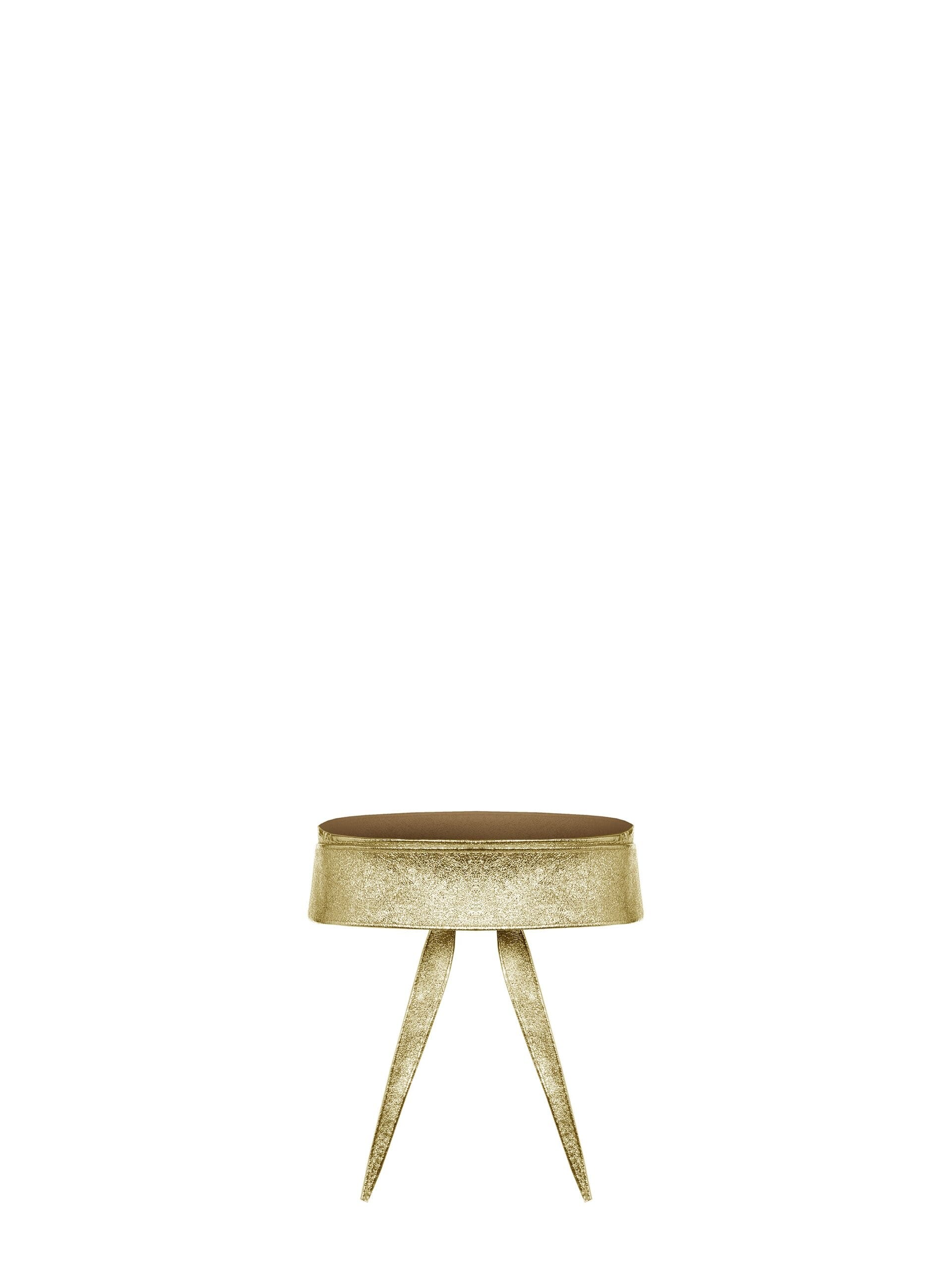 Ceinture Rinascimento en cuir véritable métallisé