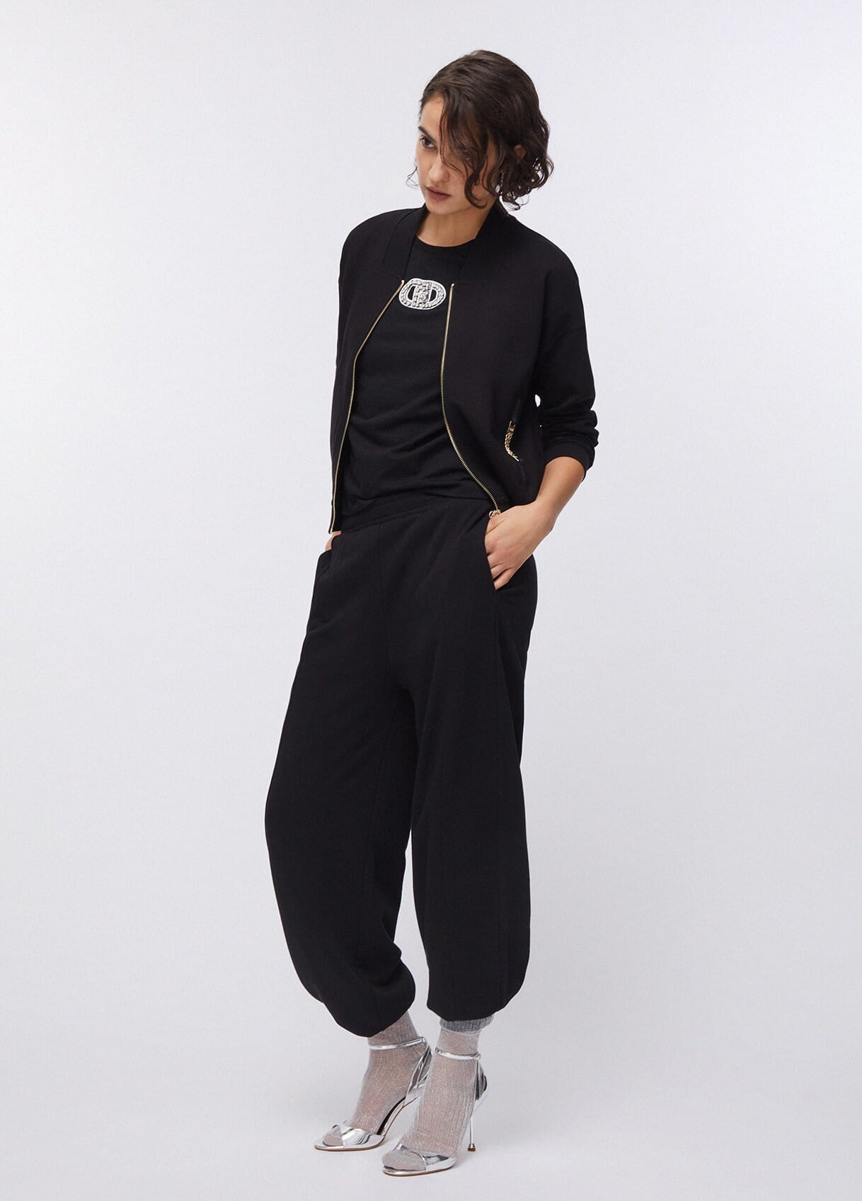 Sweatshirt With Chain Details Liu Jo