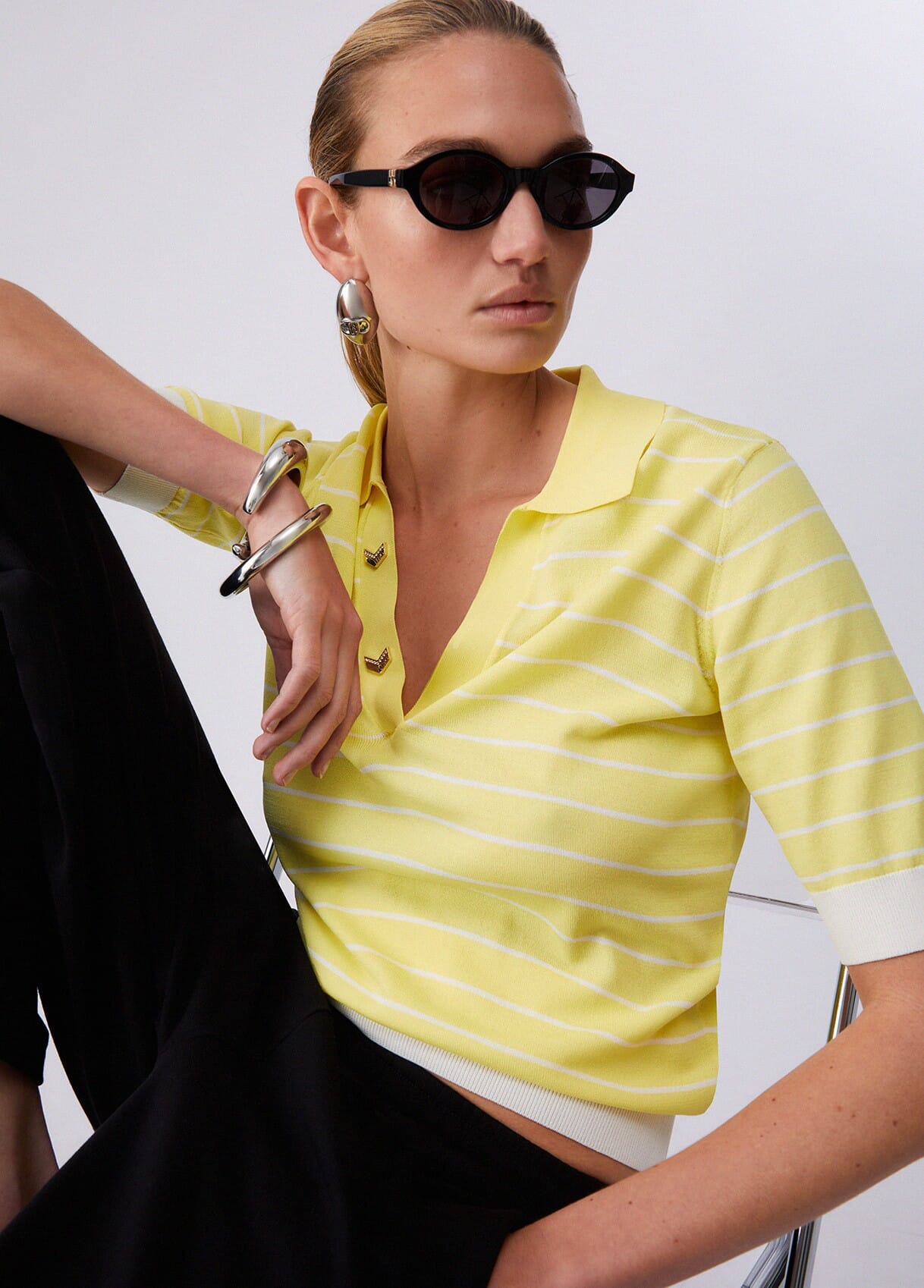 Liu Jo Striped Sweater