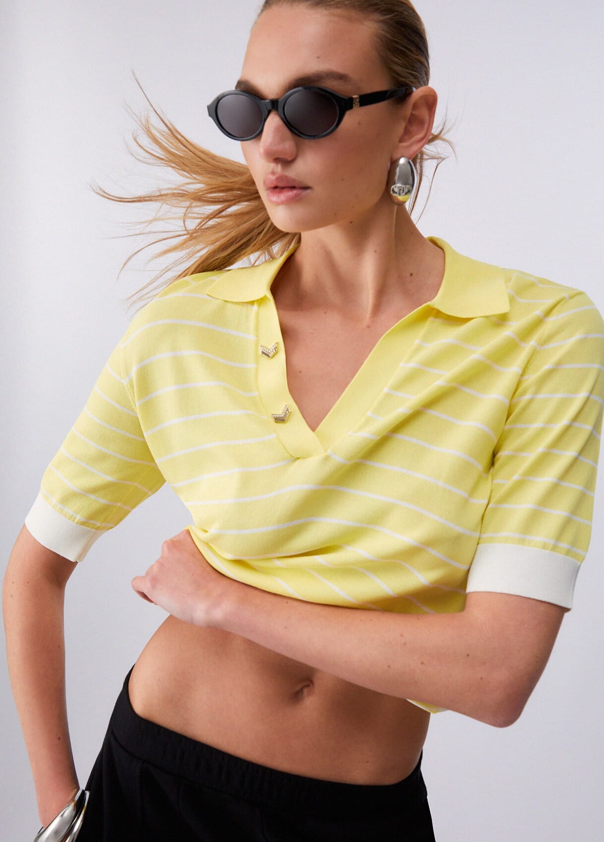 Liu Jo Striped Sweater