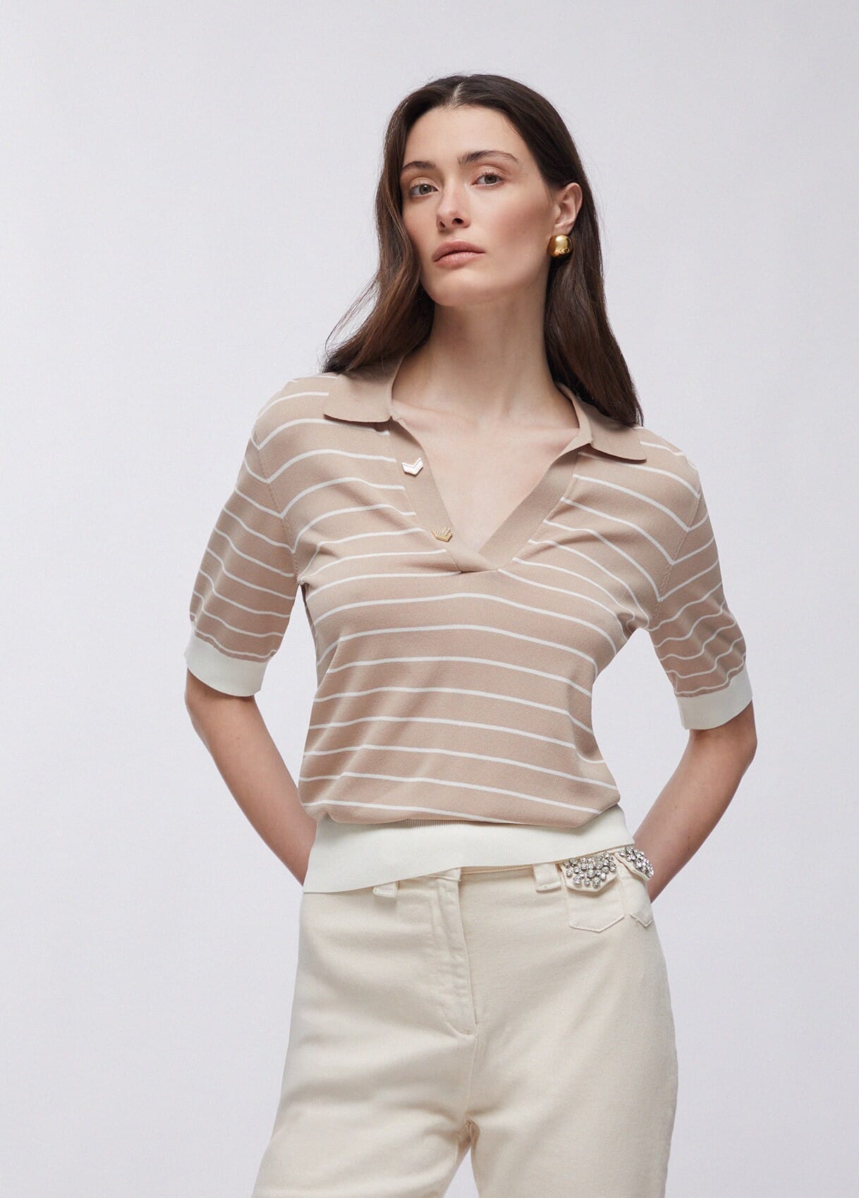 Liu Jo Striped Sweater