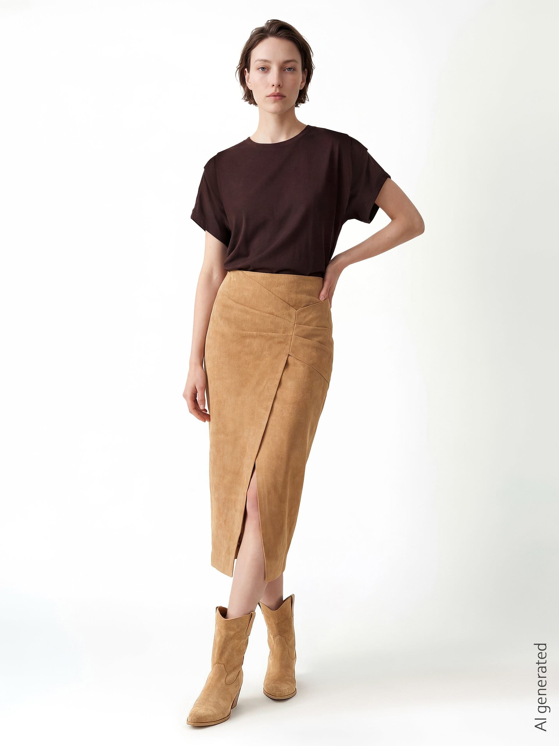 Rinascimento Viscose Fluid T-Shirt