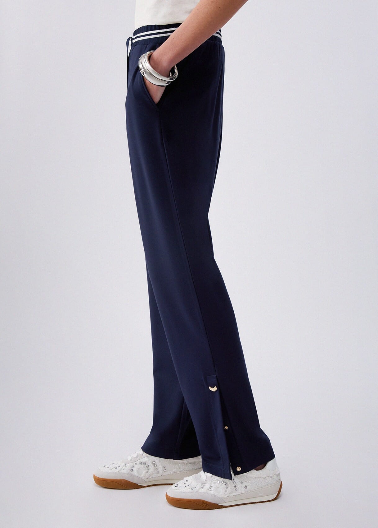 Liu Jo - Pantalon en jersey interlock