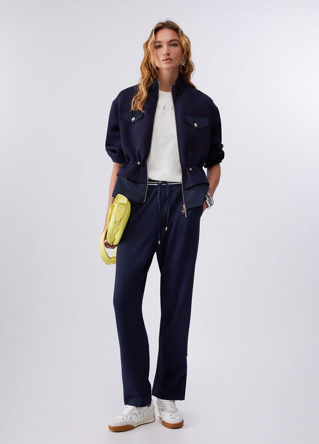 Liu Jo - Pantalon en jersey interlock