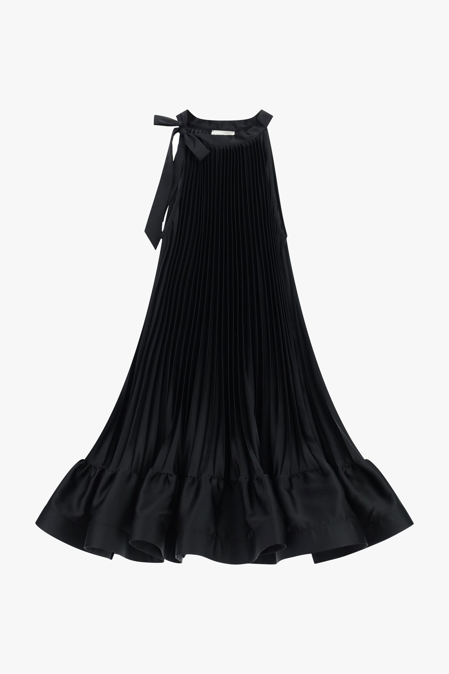 Short Pleated Dress With Bow Detail Dixie