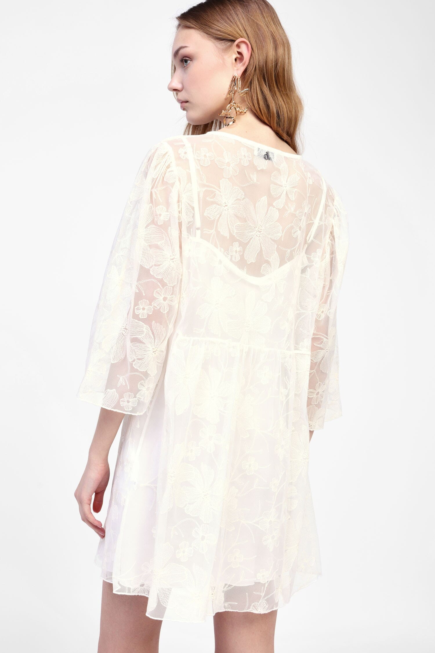 Dixie Floral Pattern Short Dress