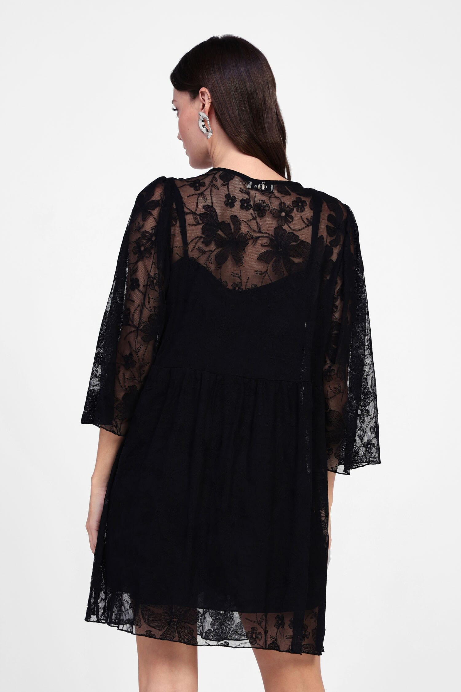 Dixie Floral Pattern Short Dress