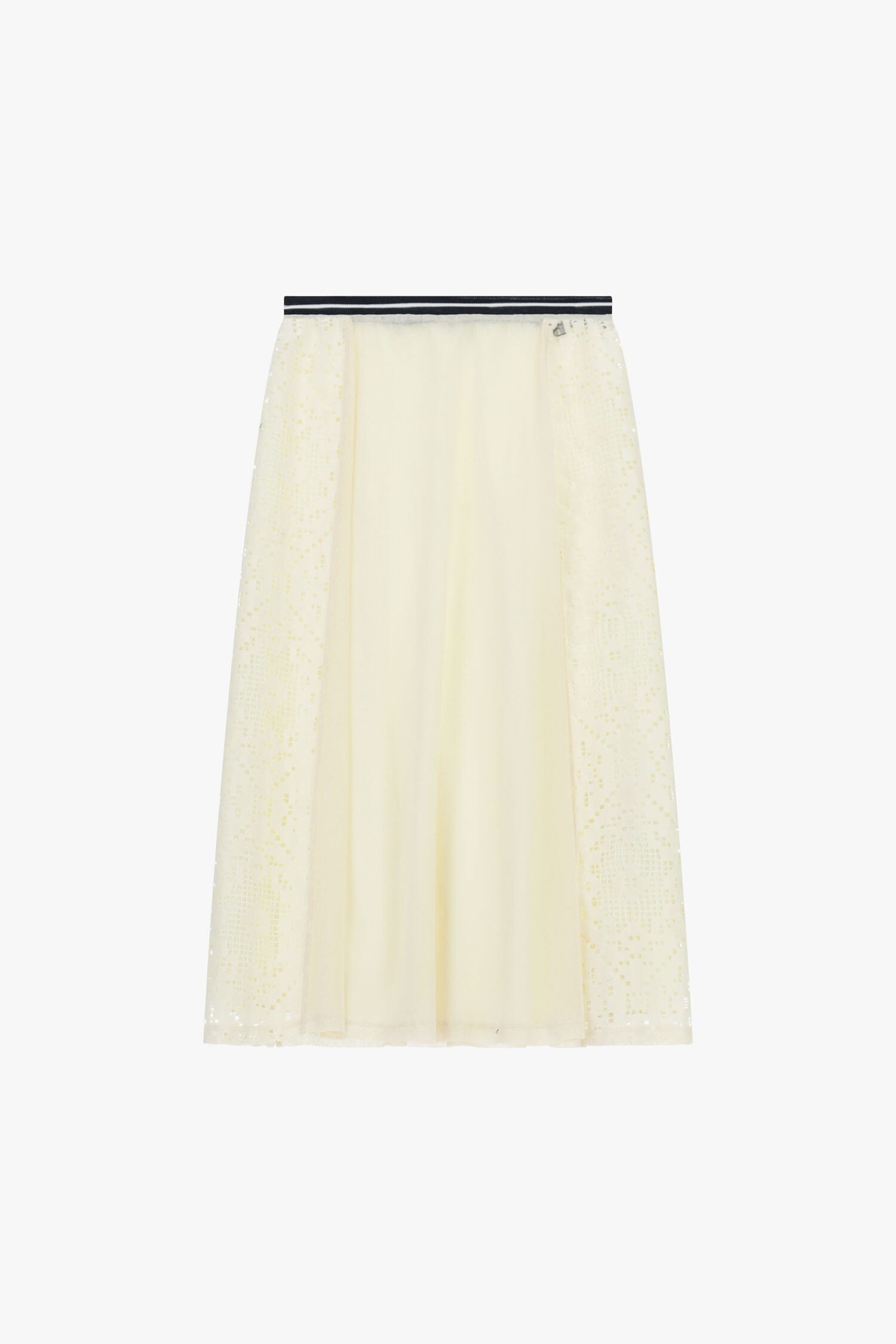 Jupe midi avec couche légère et détails délicats Dixie