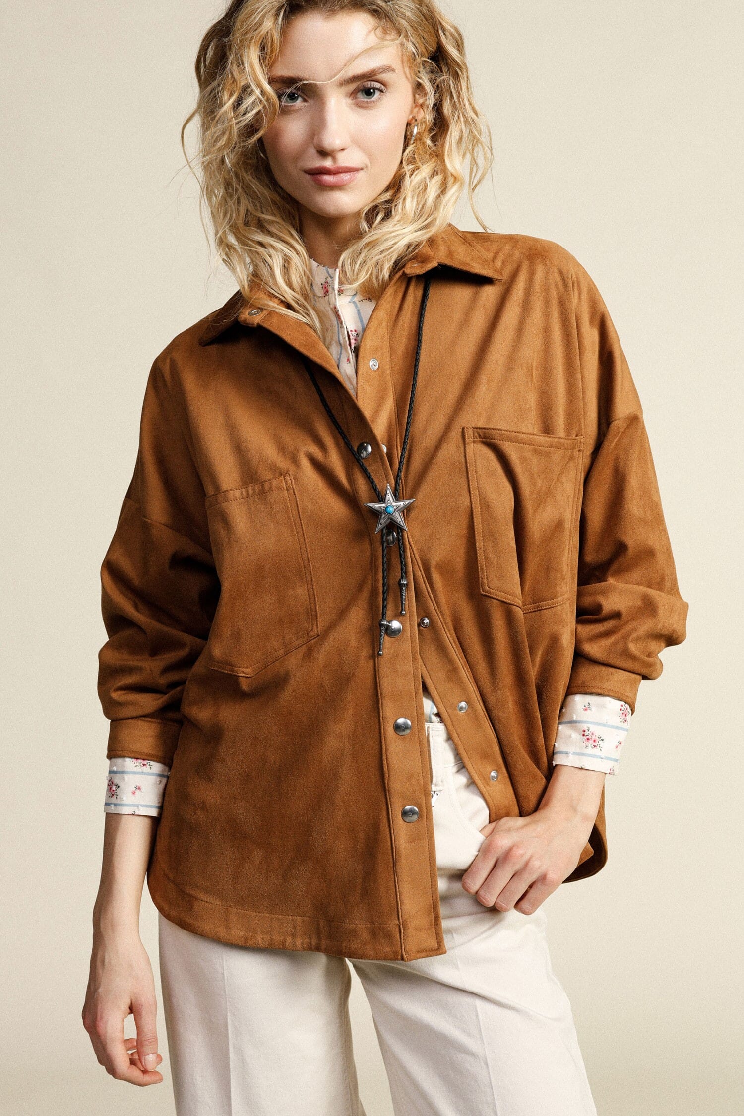 Regular Fit Blazer With Front Patch Pockets Dixie