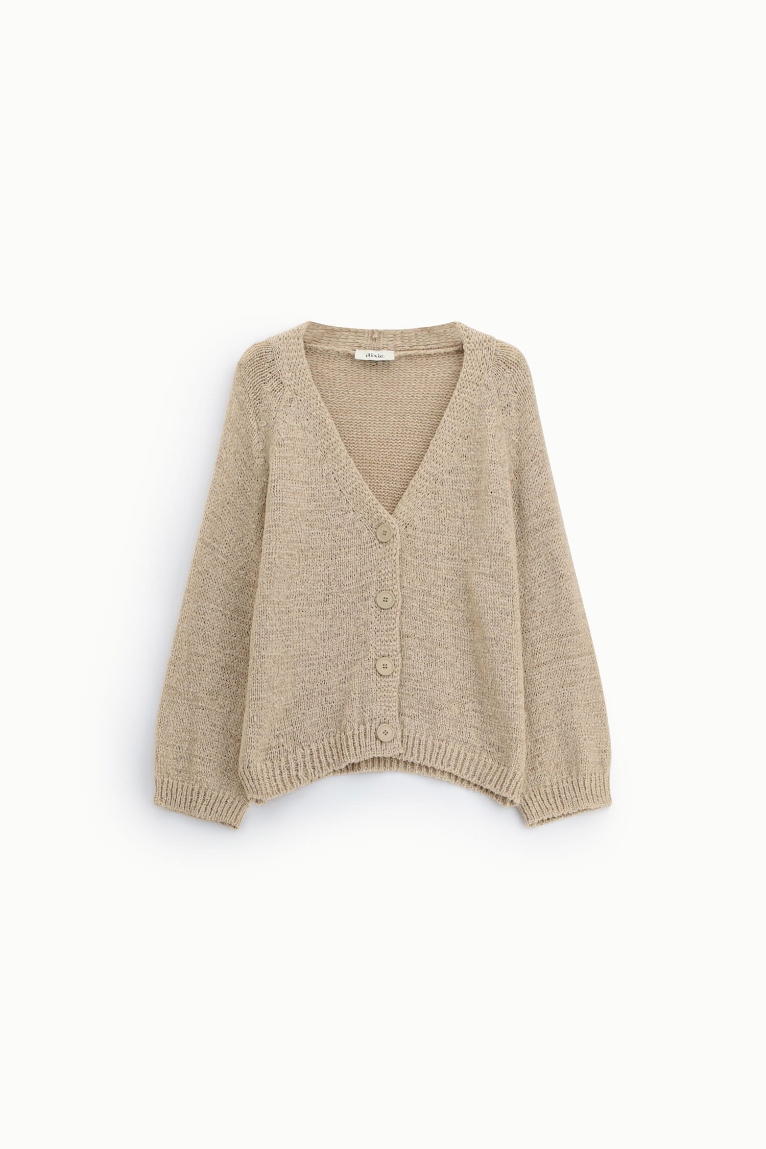 Dixie buttoned cardigan with v-neck