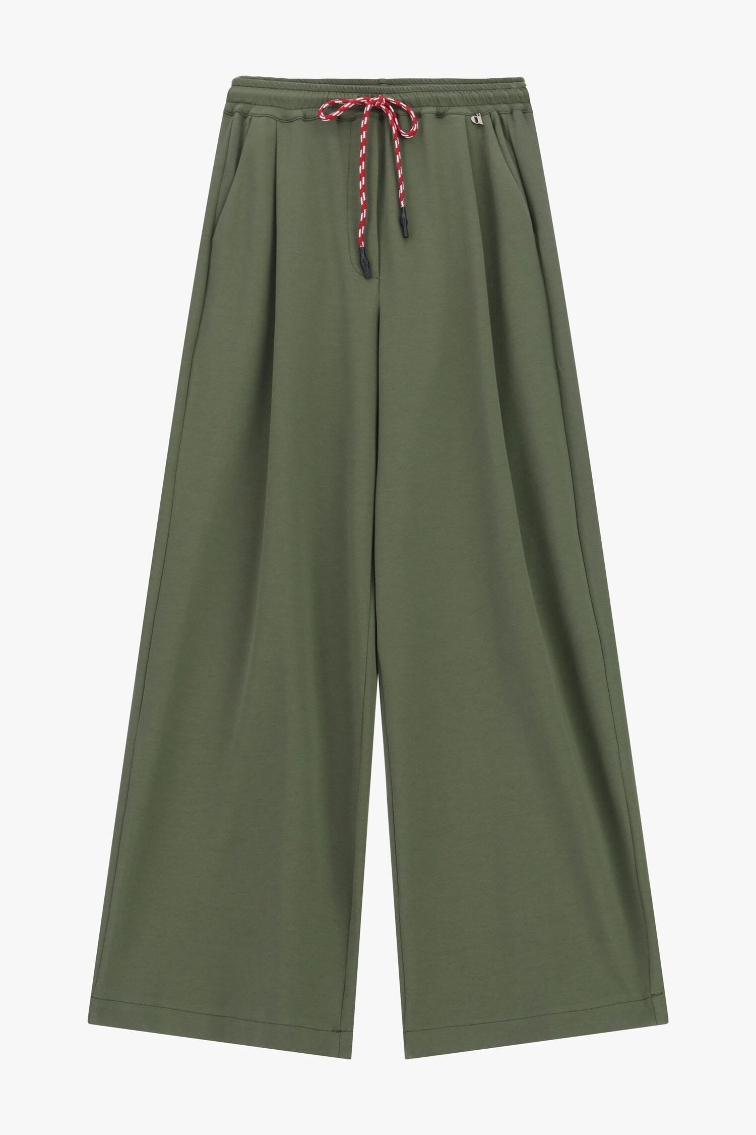 Palazzo Trousers With Elasticated Waist And Drawstring Dixie