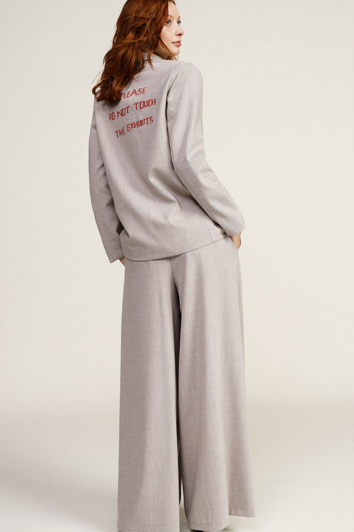 Palace Trousers With Pleats And Elasticated Waistband Dixie