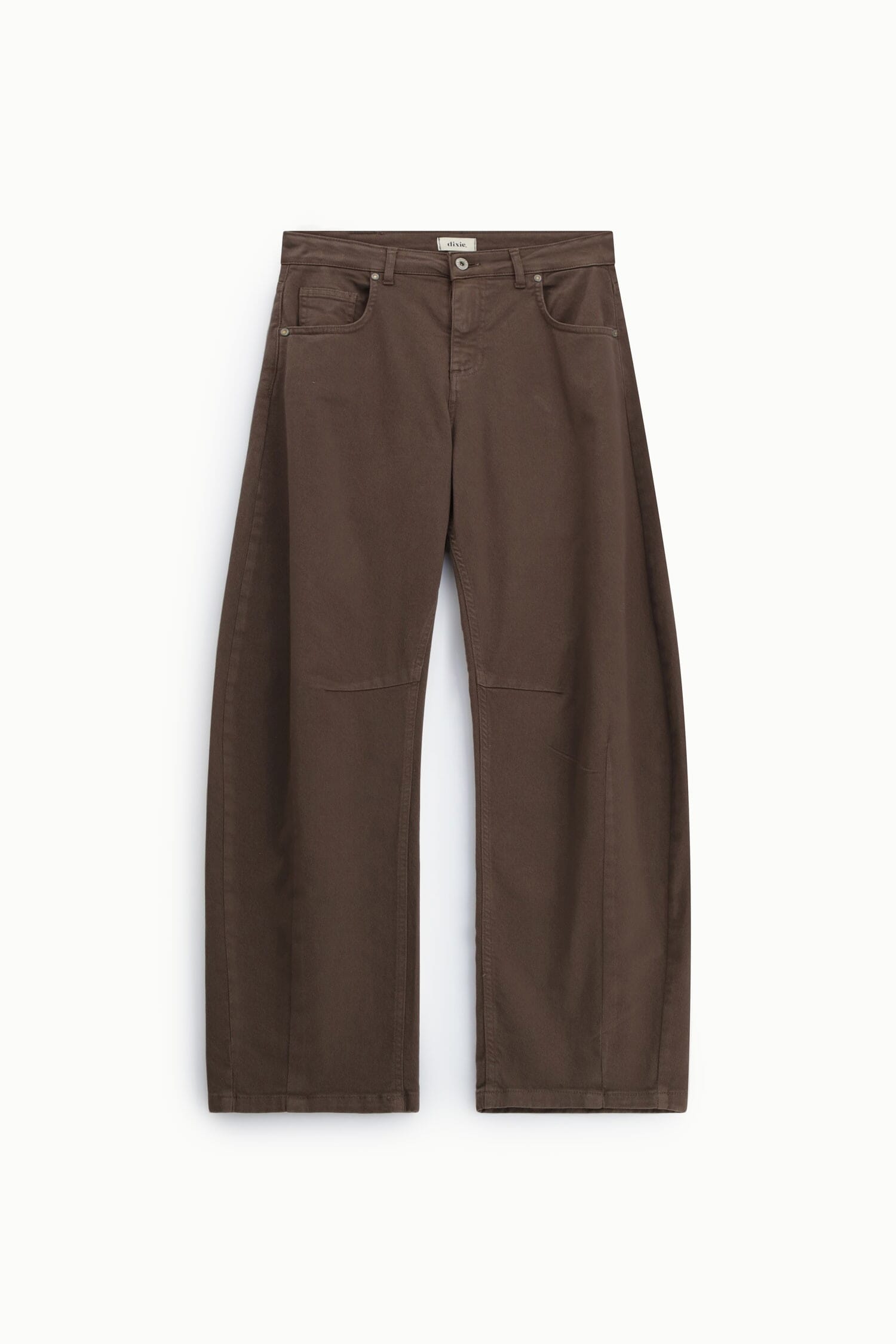 Trousers Wide Five Pockets High Waist Dixie