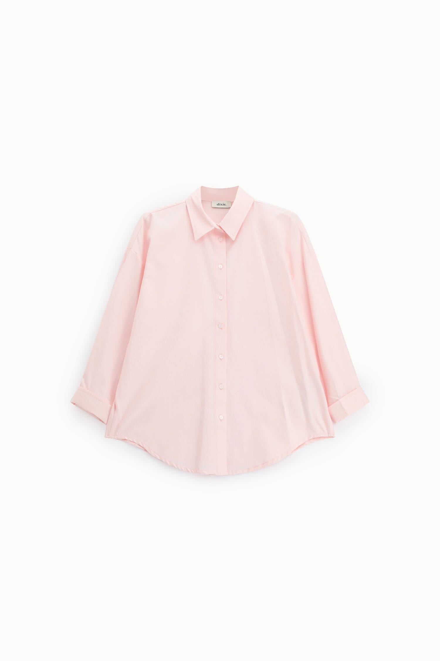 Camicia Ampia Con Colletto Classico E Maniche 3/4 Dixie