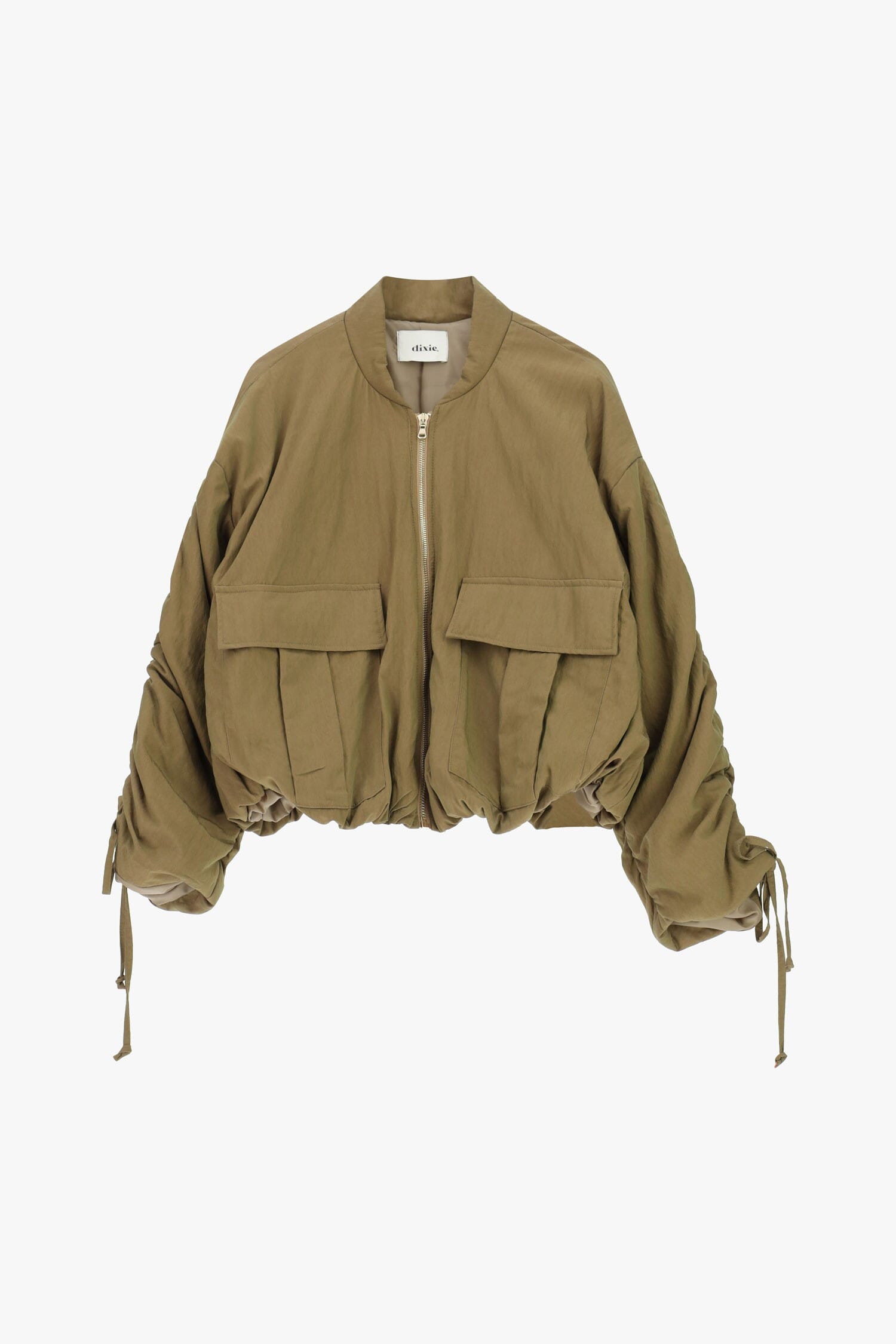 Bomber Corta Con Coulisse E Tasche Frontali Dixie