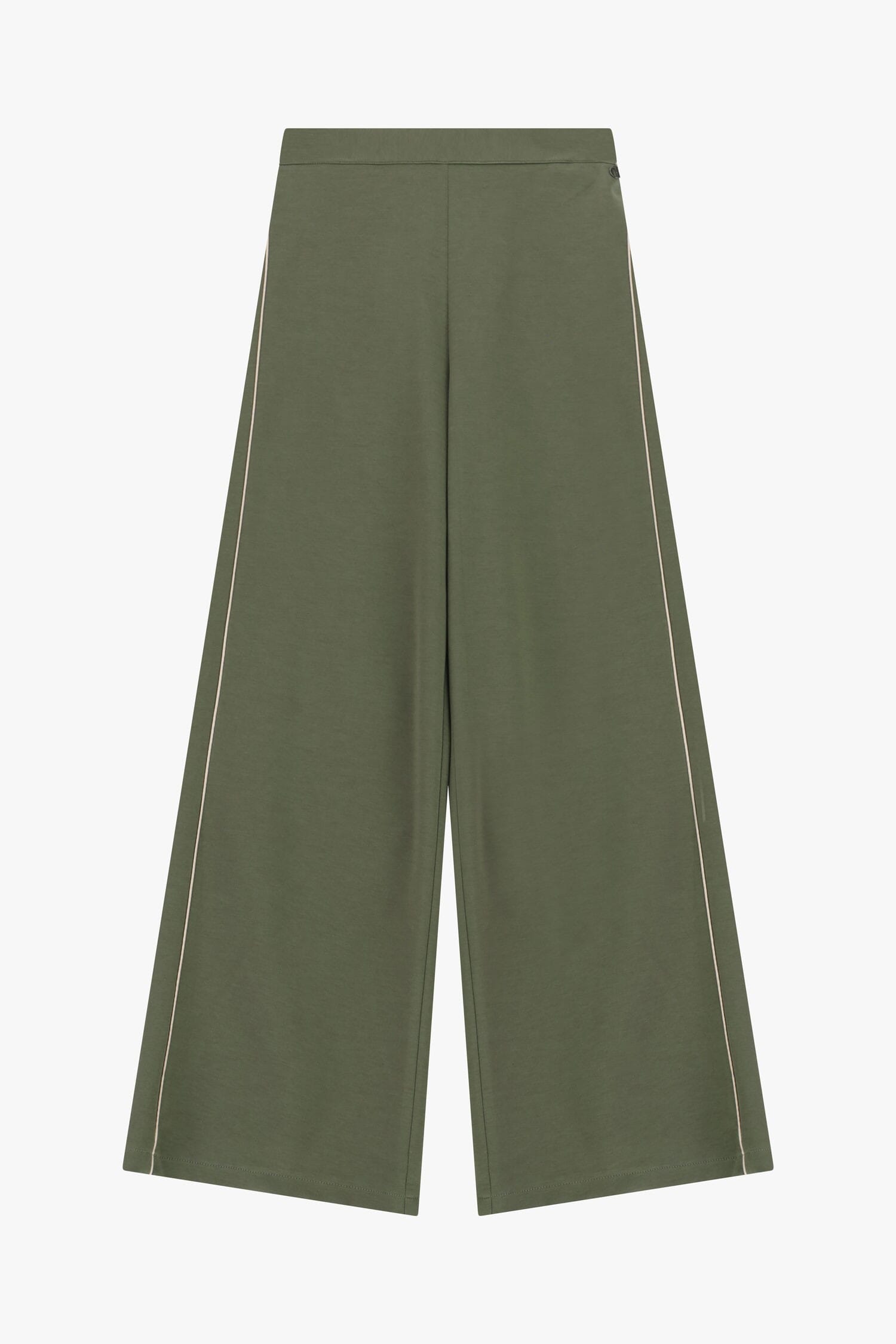 Pantaloni Palazzo Ampi Con Profilo A Contrasto Dixie