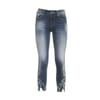 Jeans Cropped Ricamati Fracomina