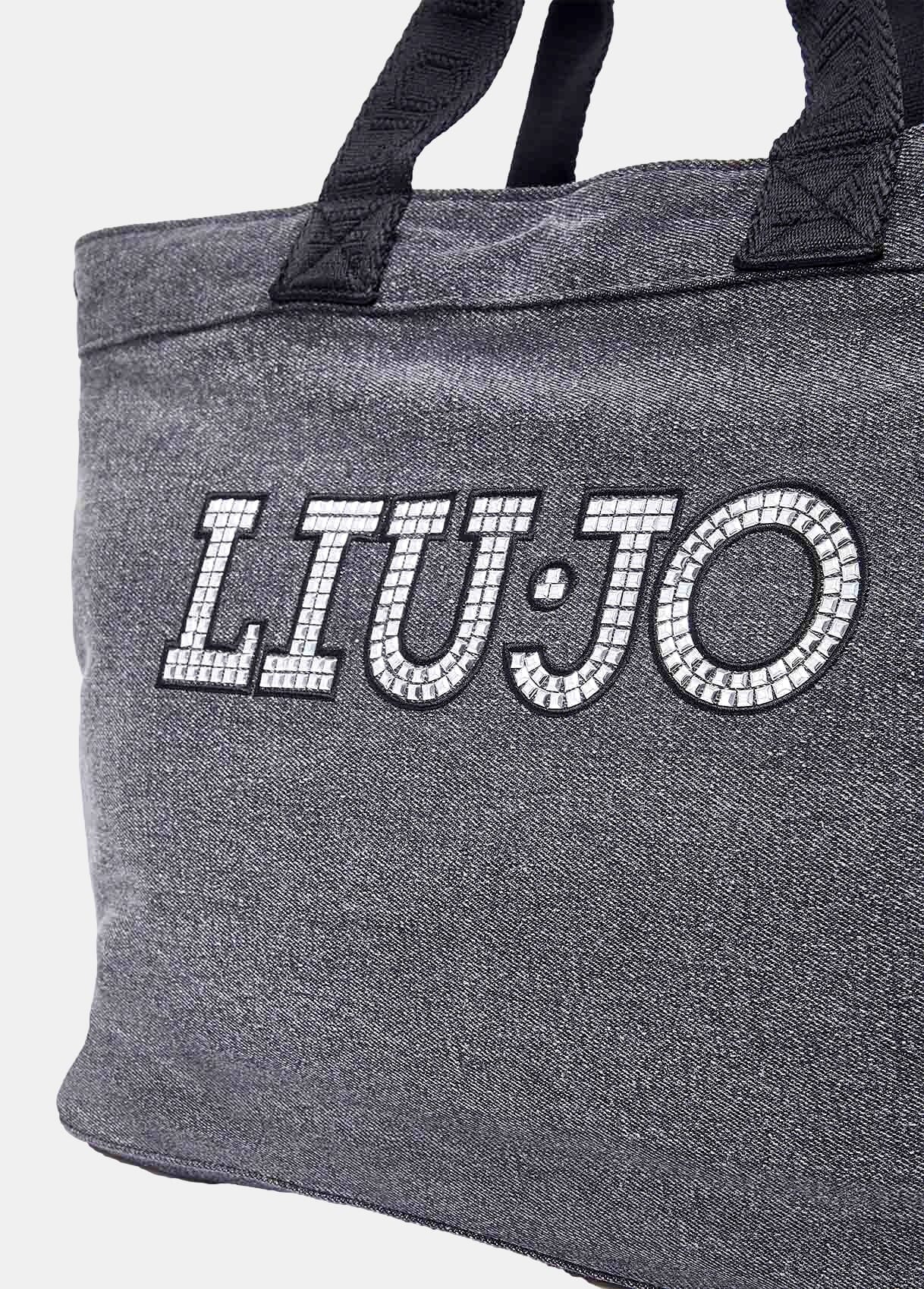 Large Tote Bag With Liu Jo Logo