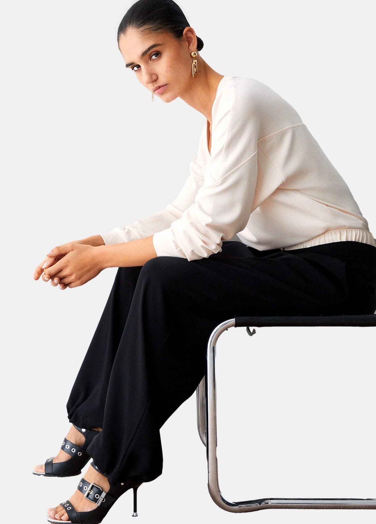 Liu Jo - Pantalon à double bretelle