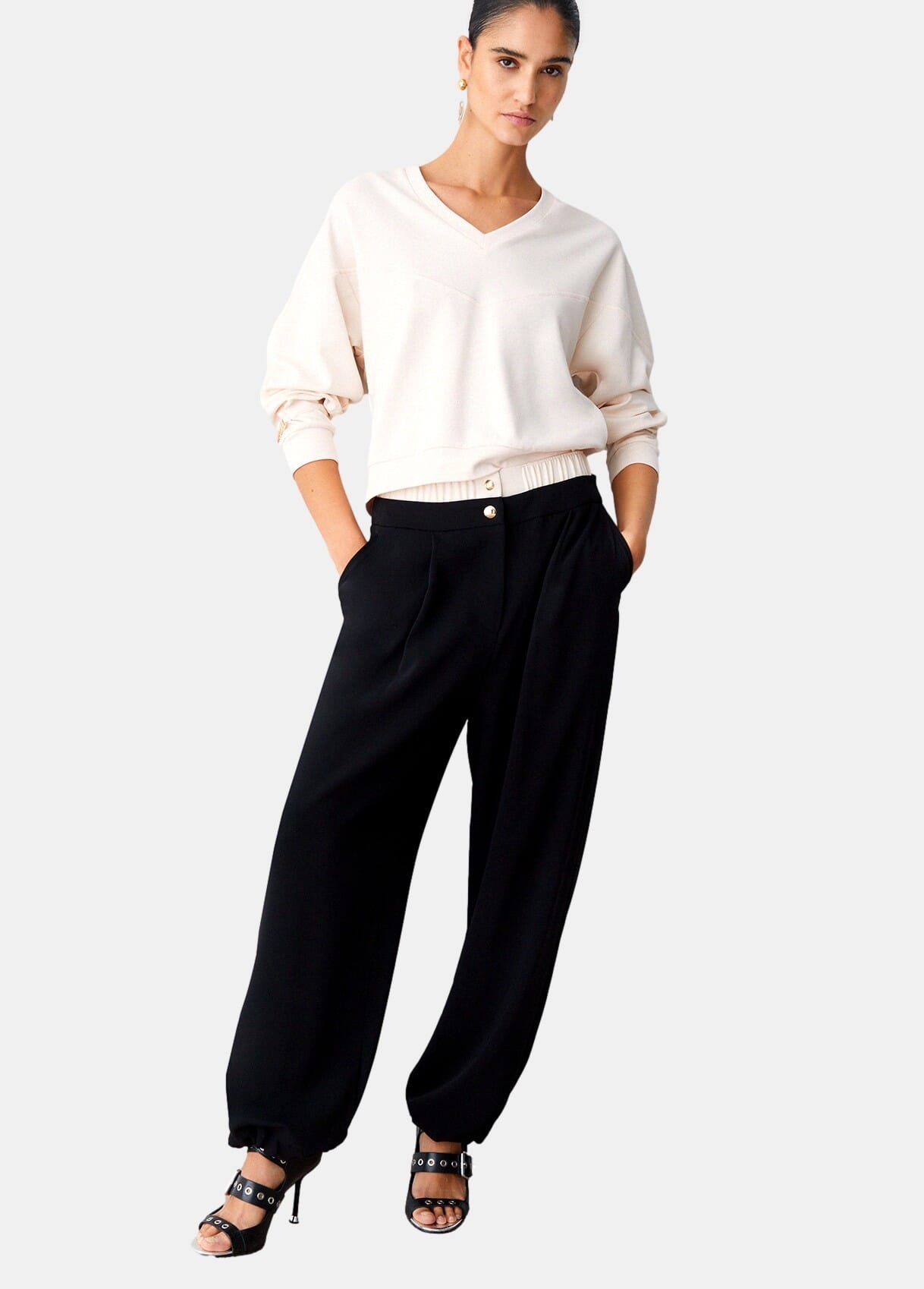 Liu Jo - Pantalon à double bretelle