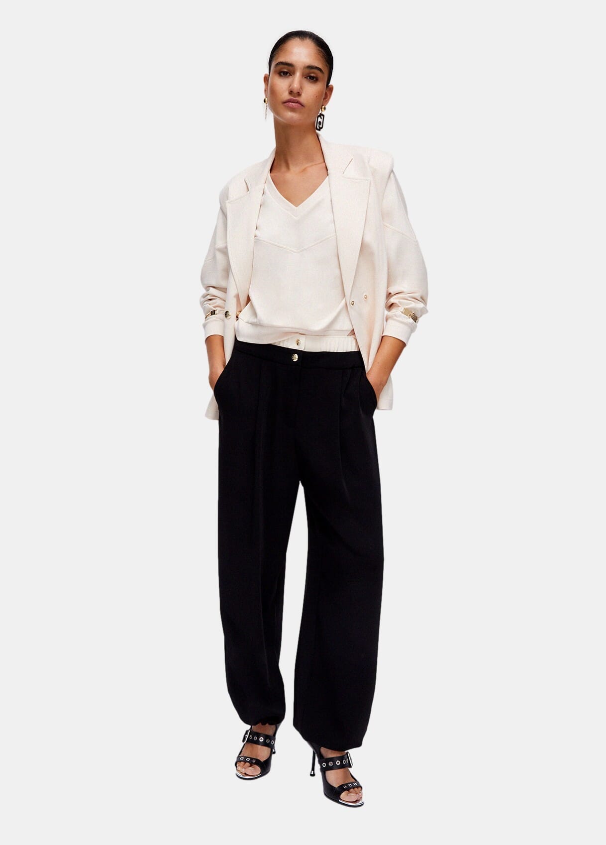 Liu Jo - Pantalon à double bretelle