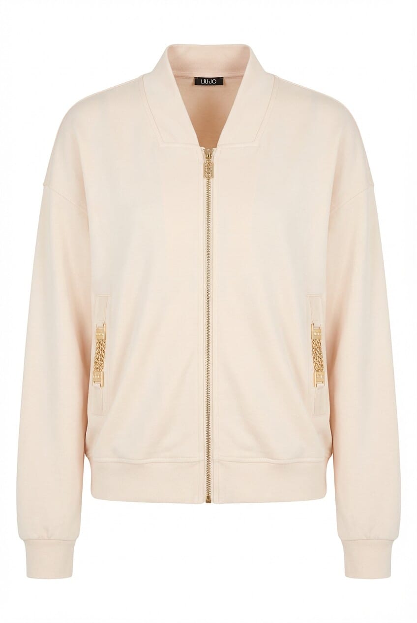 Sweatshirt With Chain Details Liu Jo